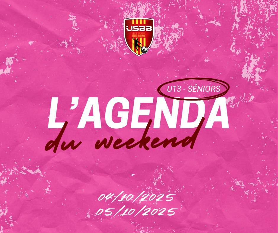 LES MATCHS DU WEEKEND