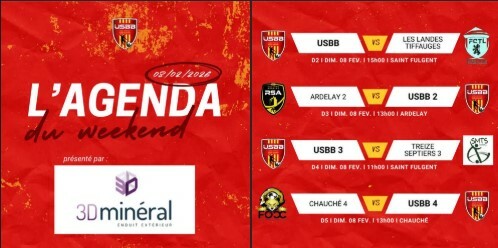 LES MATCHS DU WEEKEND