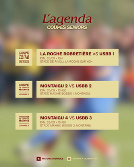 LES MATCHS DU WEEKEND