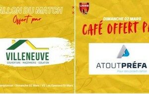 Partenaire &quot;Ballon du Match&quot; - &quot;Café&quot; 