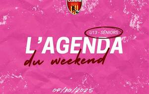 LES MATCHS DU WEEKEND