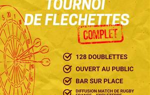 TOURNOI DE FLÉCHETTES 🎯