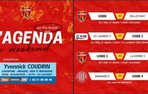 LES MATCHS DU WEEKEND