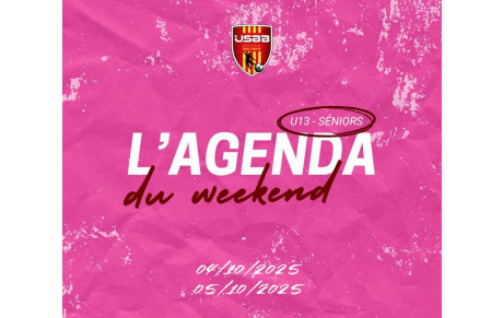 LES MATCHS DU WEEKEND