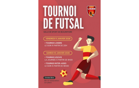 TOURNOI FUTSAL 📣⚽️